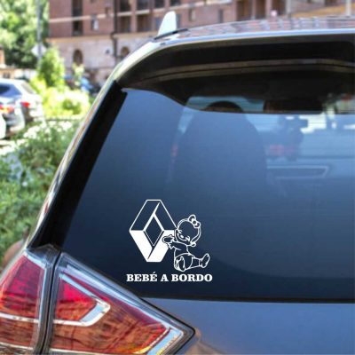 Bebé a bordo Renault ( menina )
