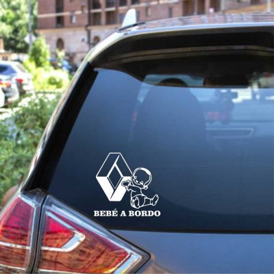 Bebé a bordo Renault ( menino )