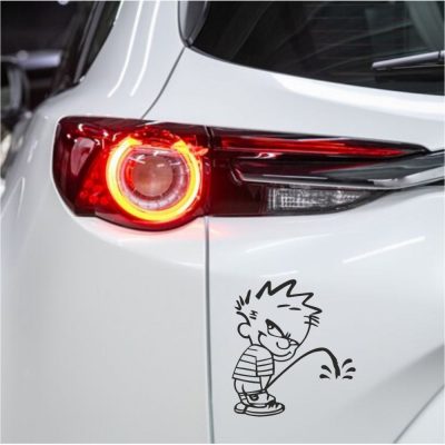 Autocolante calvin urinar