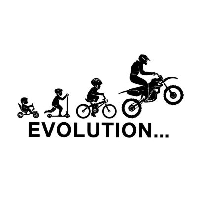 Autocolante Evolution