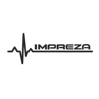 Autocolante linha vida Impreza