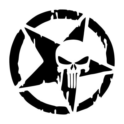 Punisher estrela circulo