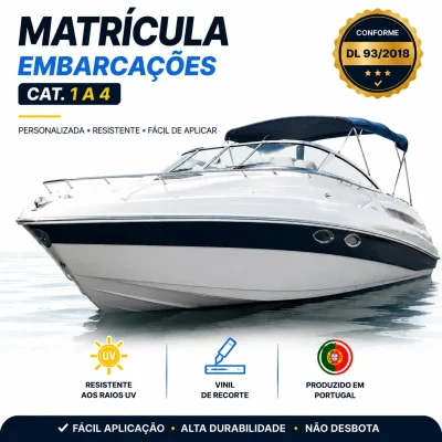 Matricula Embarcações Cat. 1 a 4