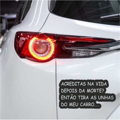 Autocolante acreditas na vida depois da morte?