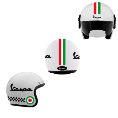 Kit adesivos capacete edição Itália vespa