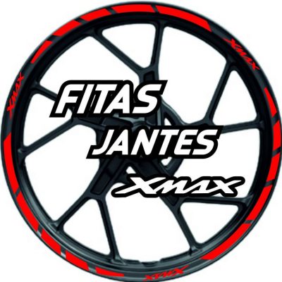 Fitas para jantes Yamaha Xmax medidas 14" 15"