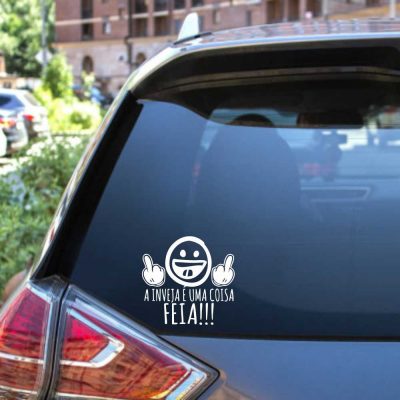 Autocolante inveja é uma coisa feia